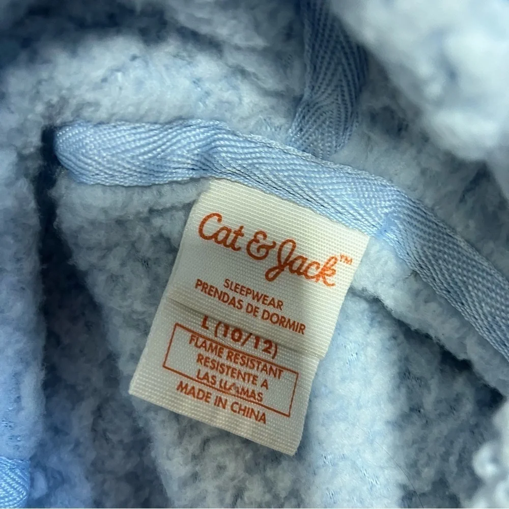 Cat & Jack Hooded Onsie Pajamas Sherpa